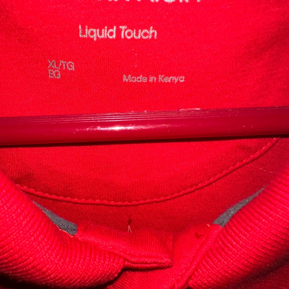 Tommy Hilfiger Red Polo Shirt